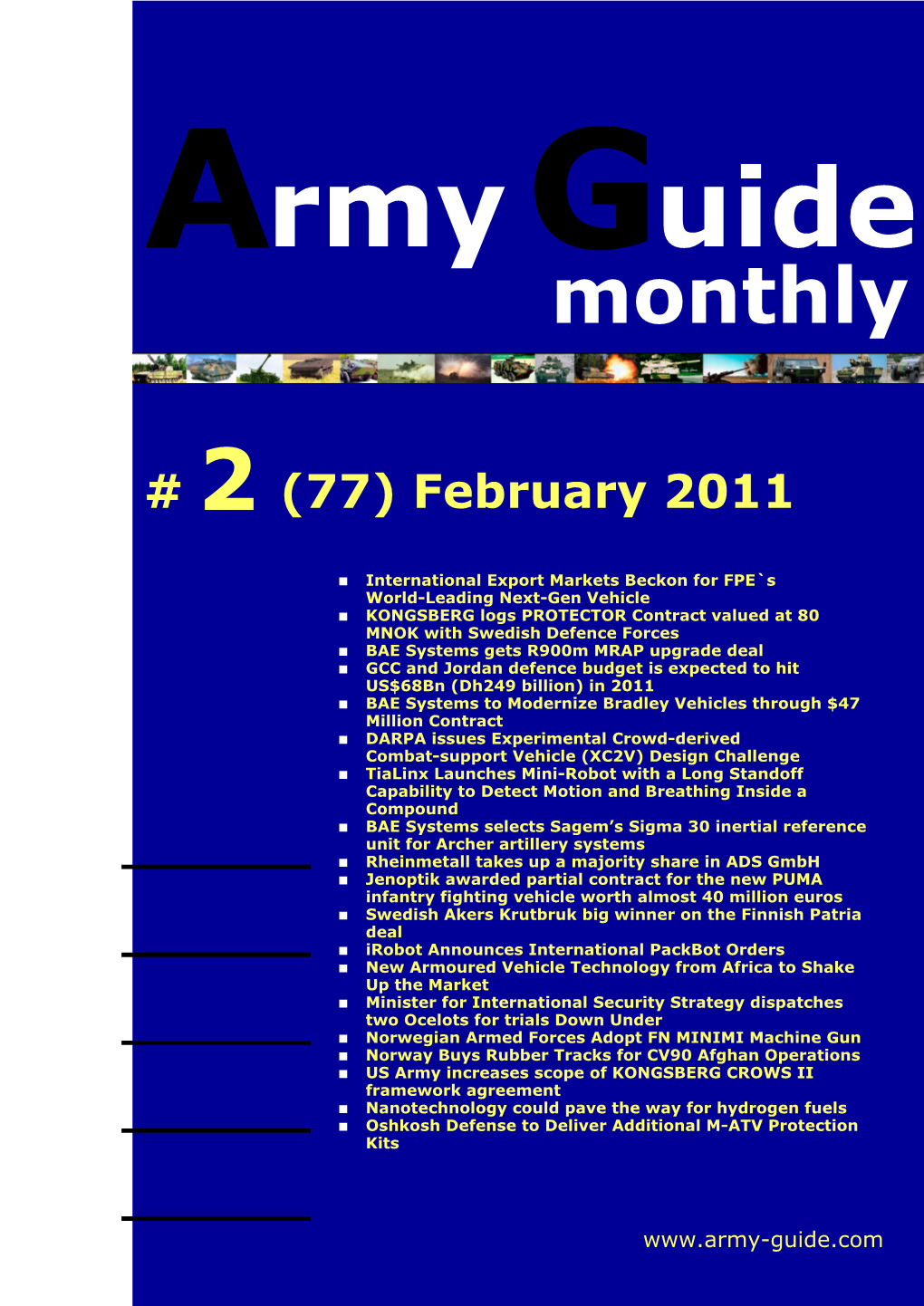 Army Guide Monthly • Issue #2