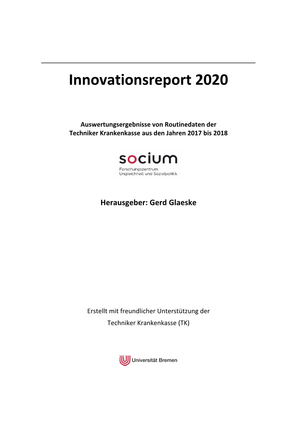 Innovationsreport 2020 Kurzfassung