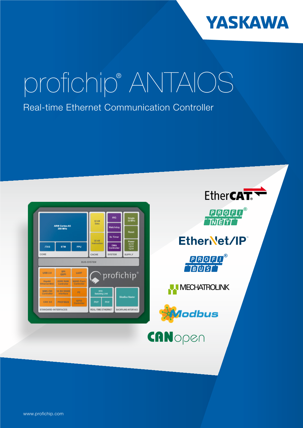 Profichip® ANTAIOS Real-Time Ethernet Communication Controller