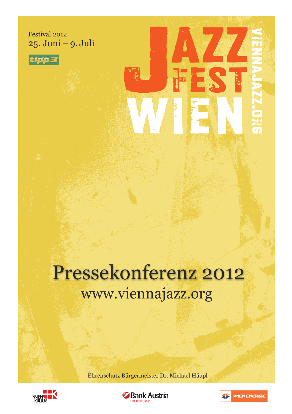 Pressemappe Jazz Fest Wien 2012 (.Pdf)