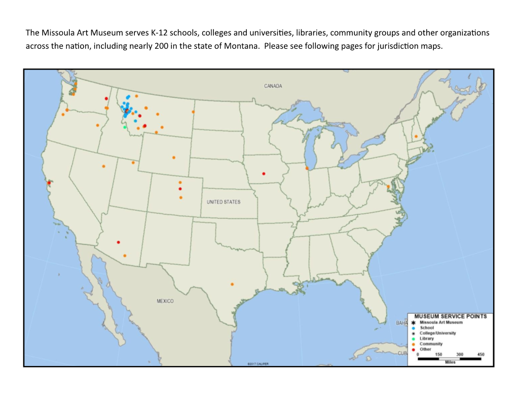 The Missoula Art Museum Serves K-12 Schools, Colleges And