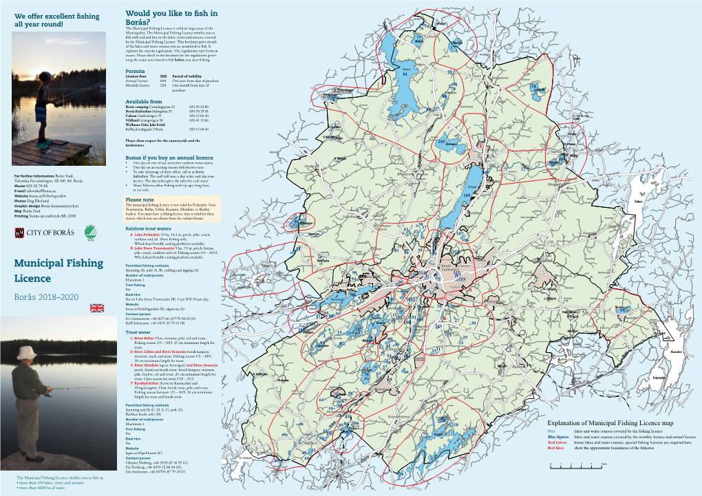 Municipal Fishing Licence Is Valid in Large Areas of the 42 76 Municipality