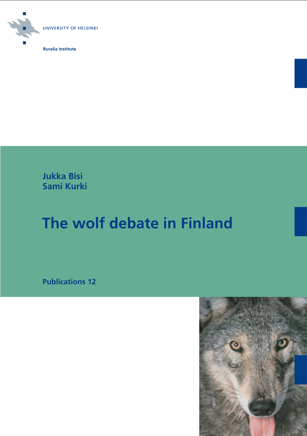 The Wolf Debate in Finland