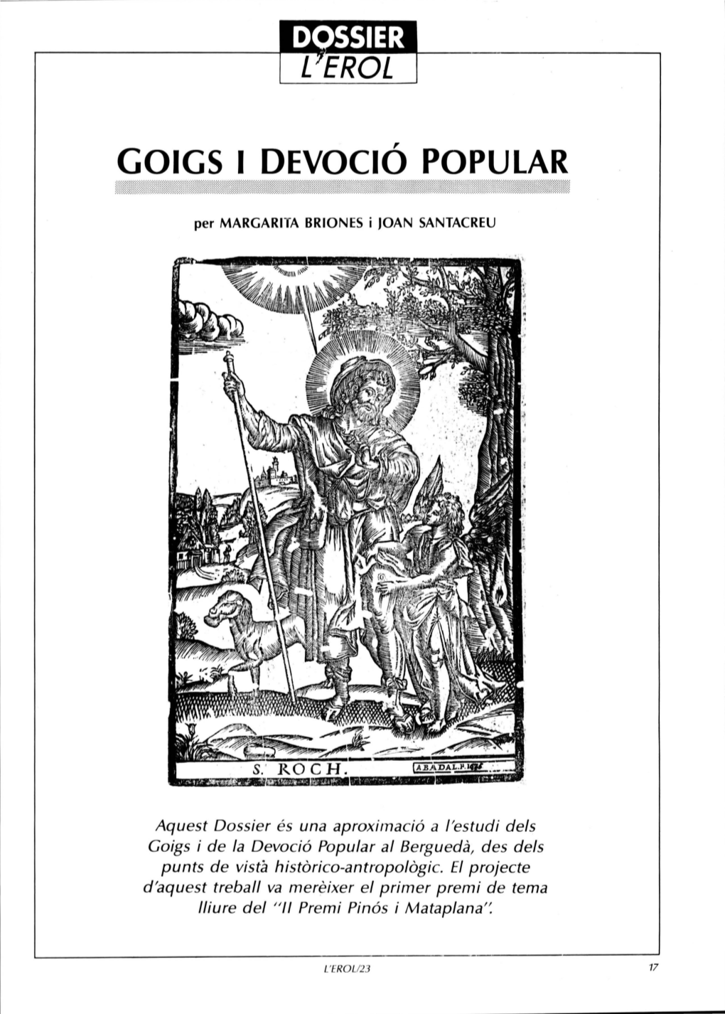 Goigs I Devoció Popular