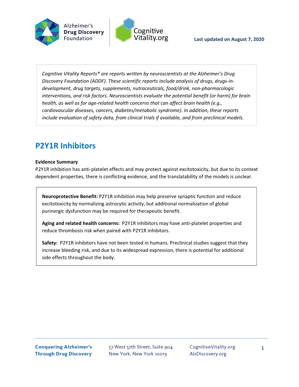 P2Y1R Inhibitors