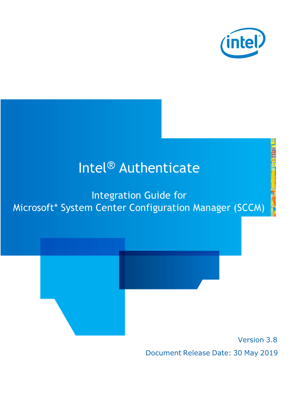 Intel® Authenticate – Integration Guide for Microsoft SCCM