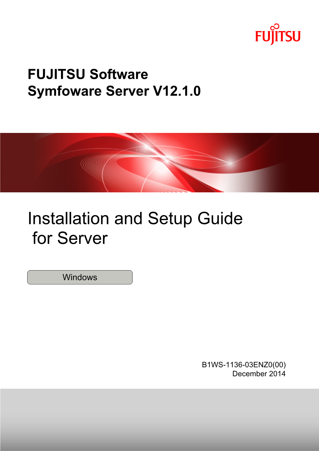 Installation and Setup Guide for Server