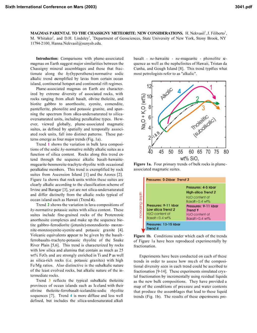 Magmas Parental to the Chassigny Meteorite: New Considerations