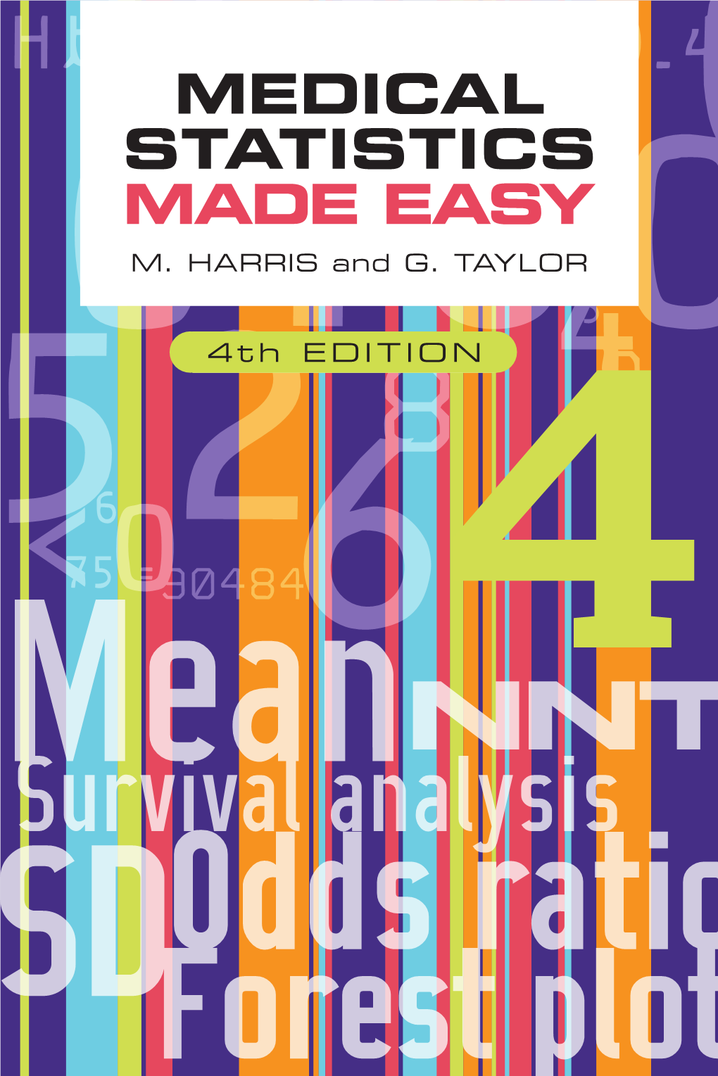 Medical Statistics Made Easy Medical Statistics Made Easy M