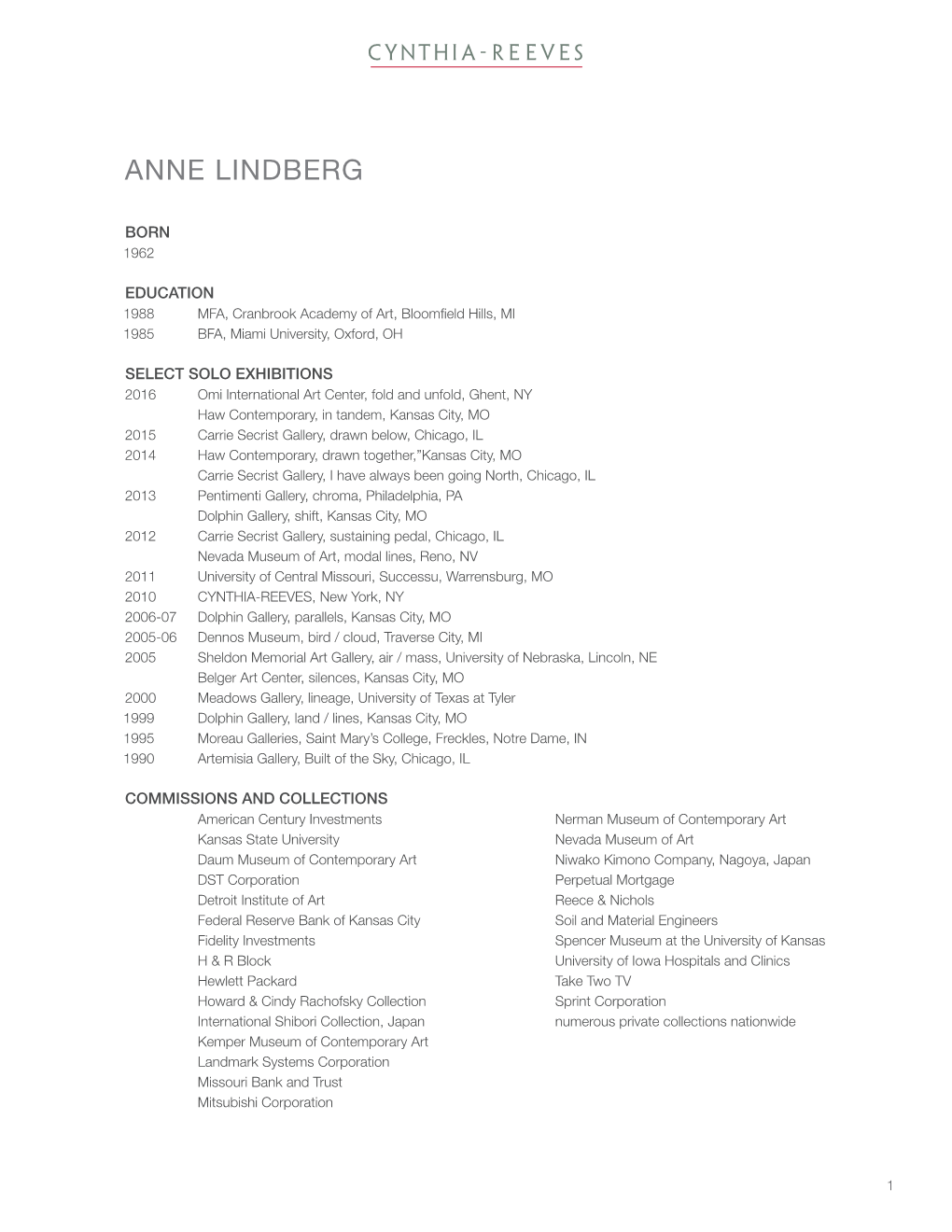 Anne Lindberg