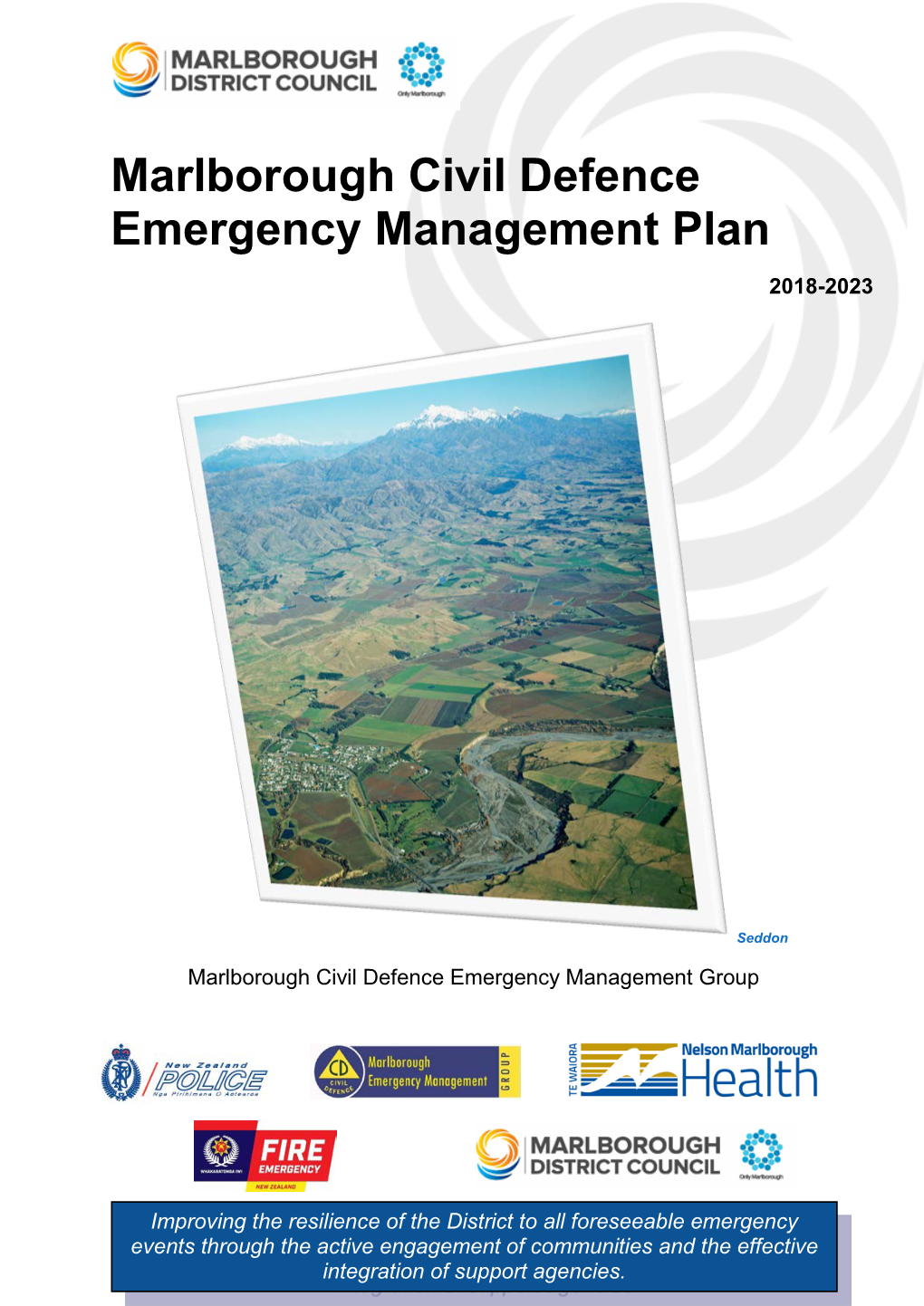 Marlborough Civil Defence Emergency Management Plan