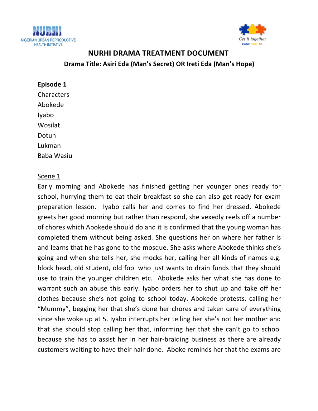 Radio Drama Treatment.Pdf