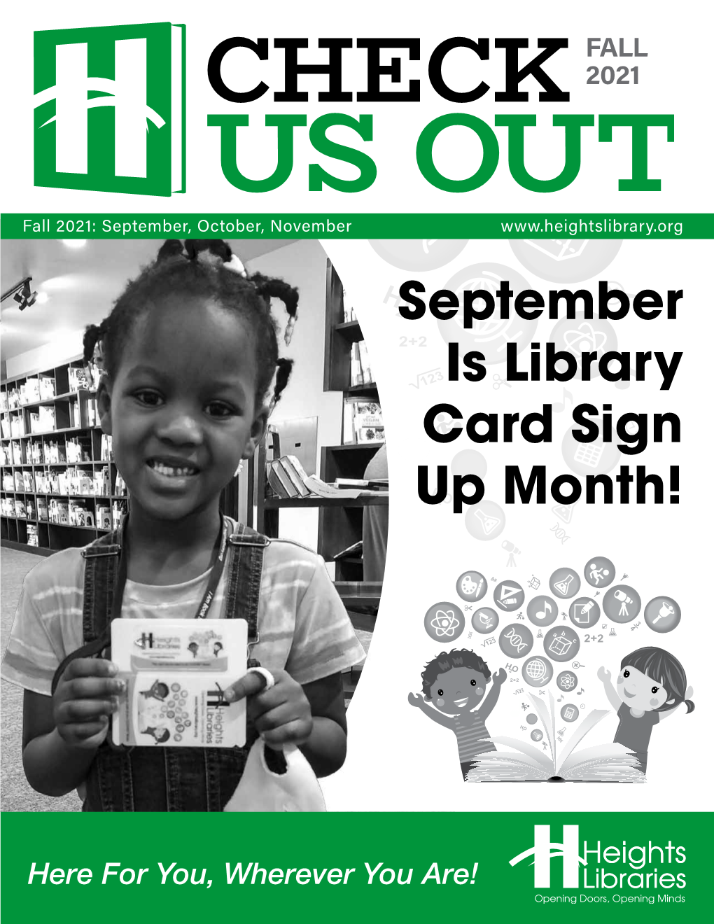 September Is Library Card Sign up Month!