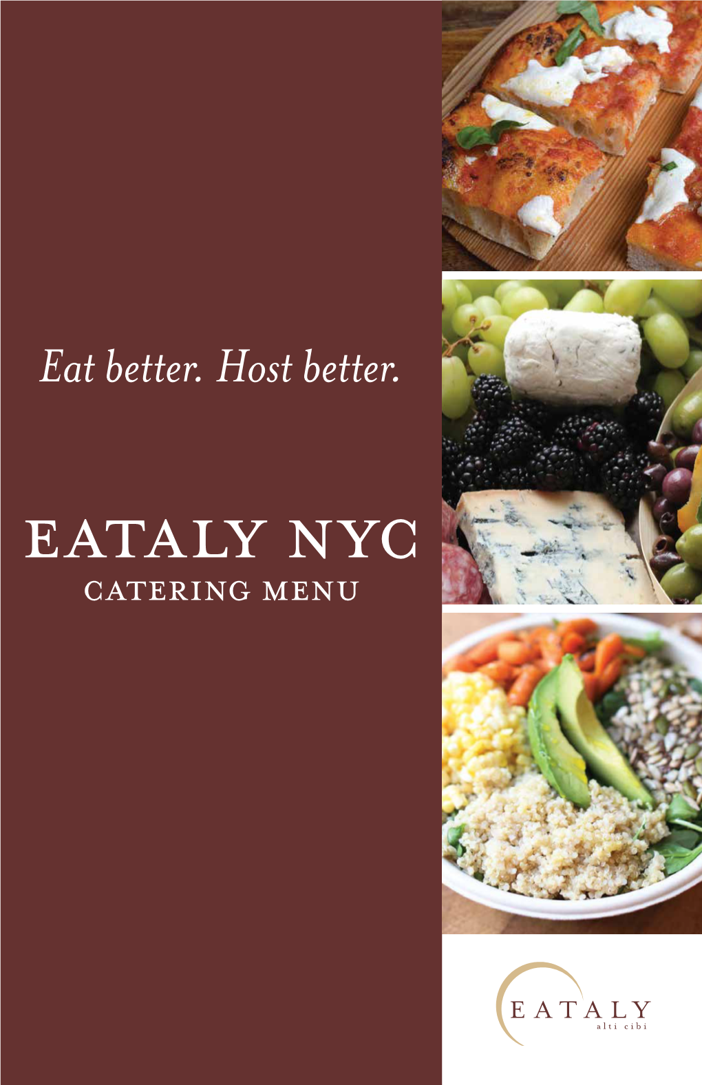 EATALY Nyc Catering Menu