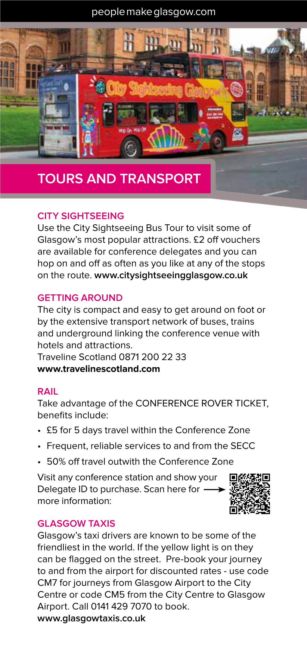 Tours and Transport