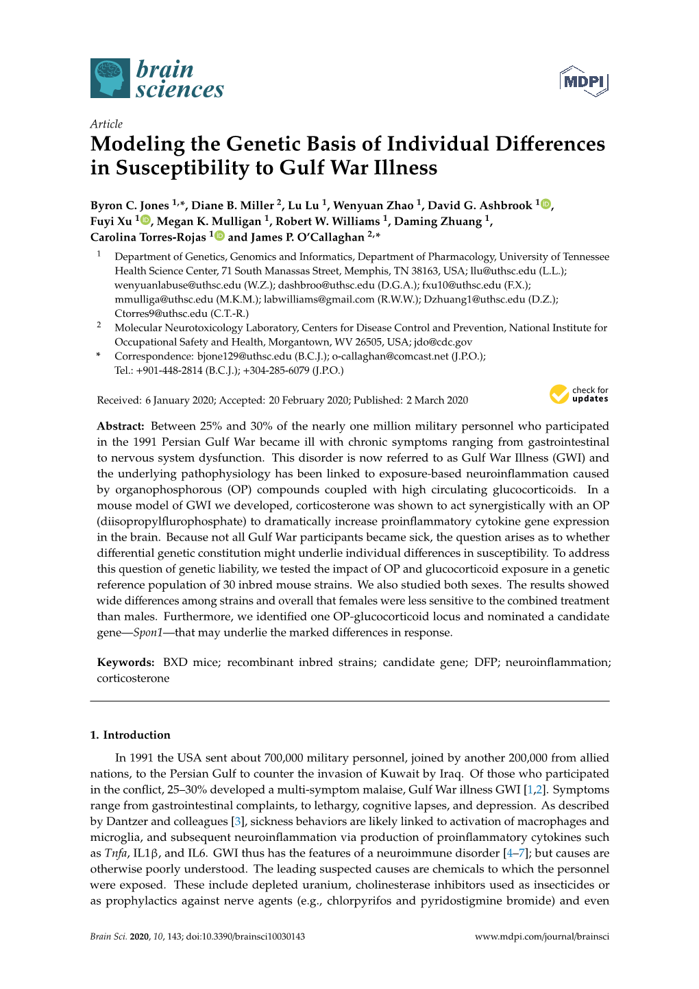 Modeling the Genetic Basis of Individual Differences In