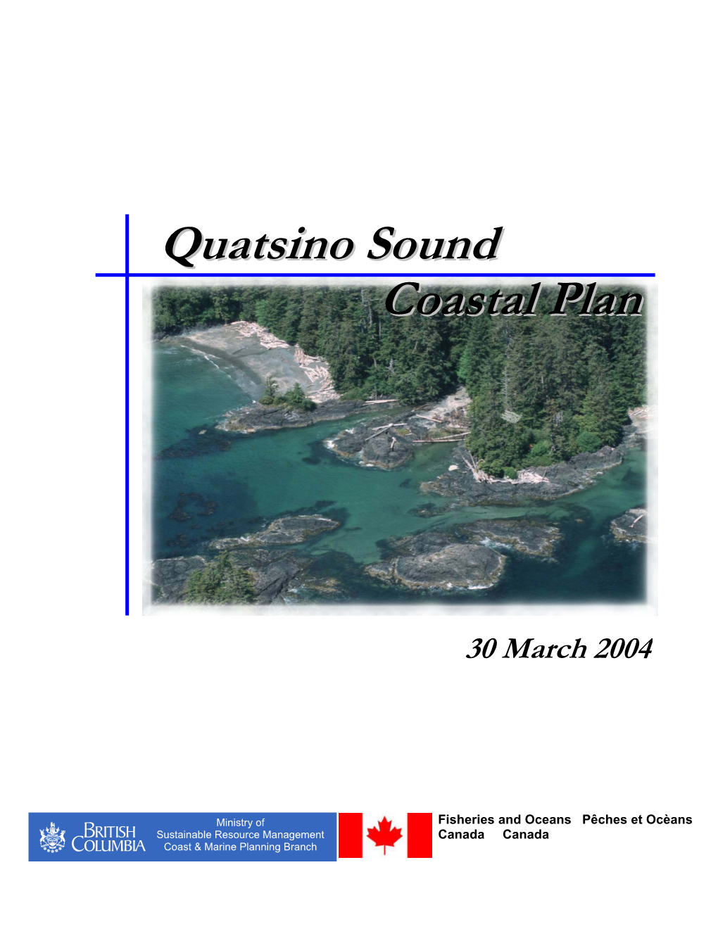 Quatsino Sound Coastal Plan