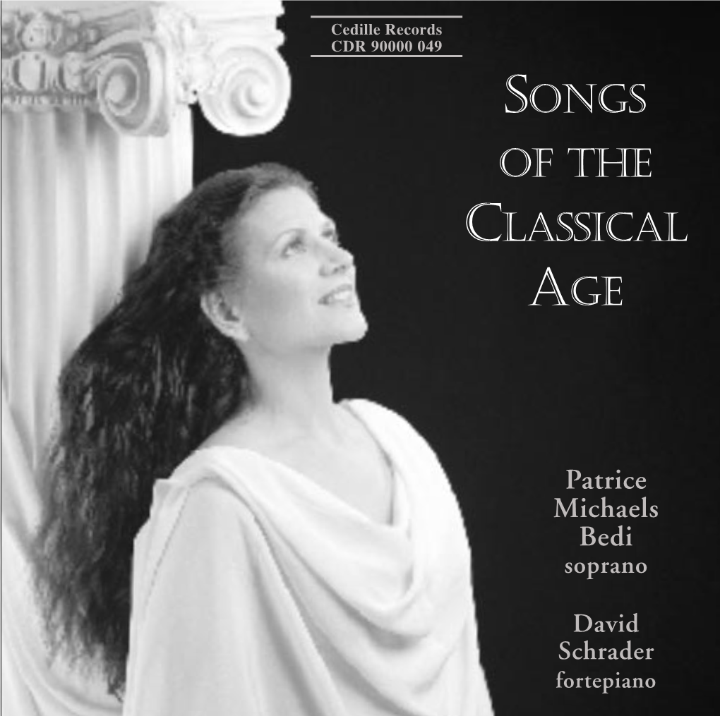 Songs of the Classical Age