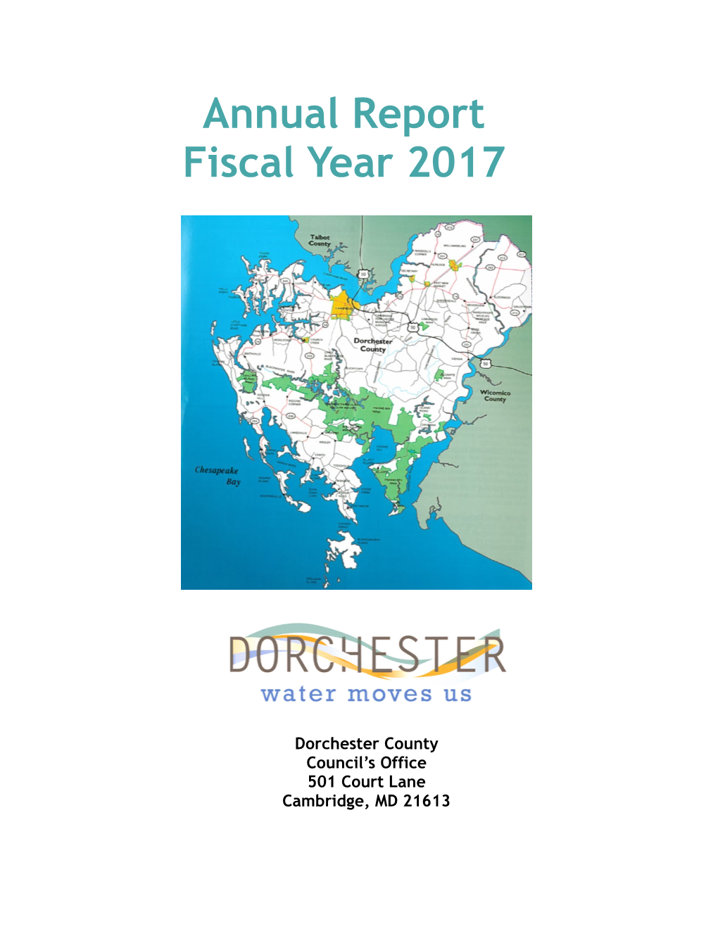 Annual Report Fiscal Year 2017