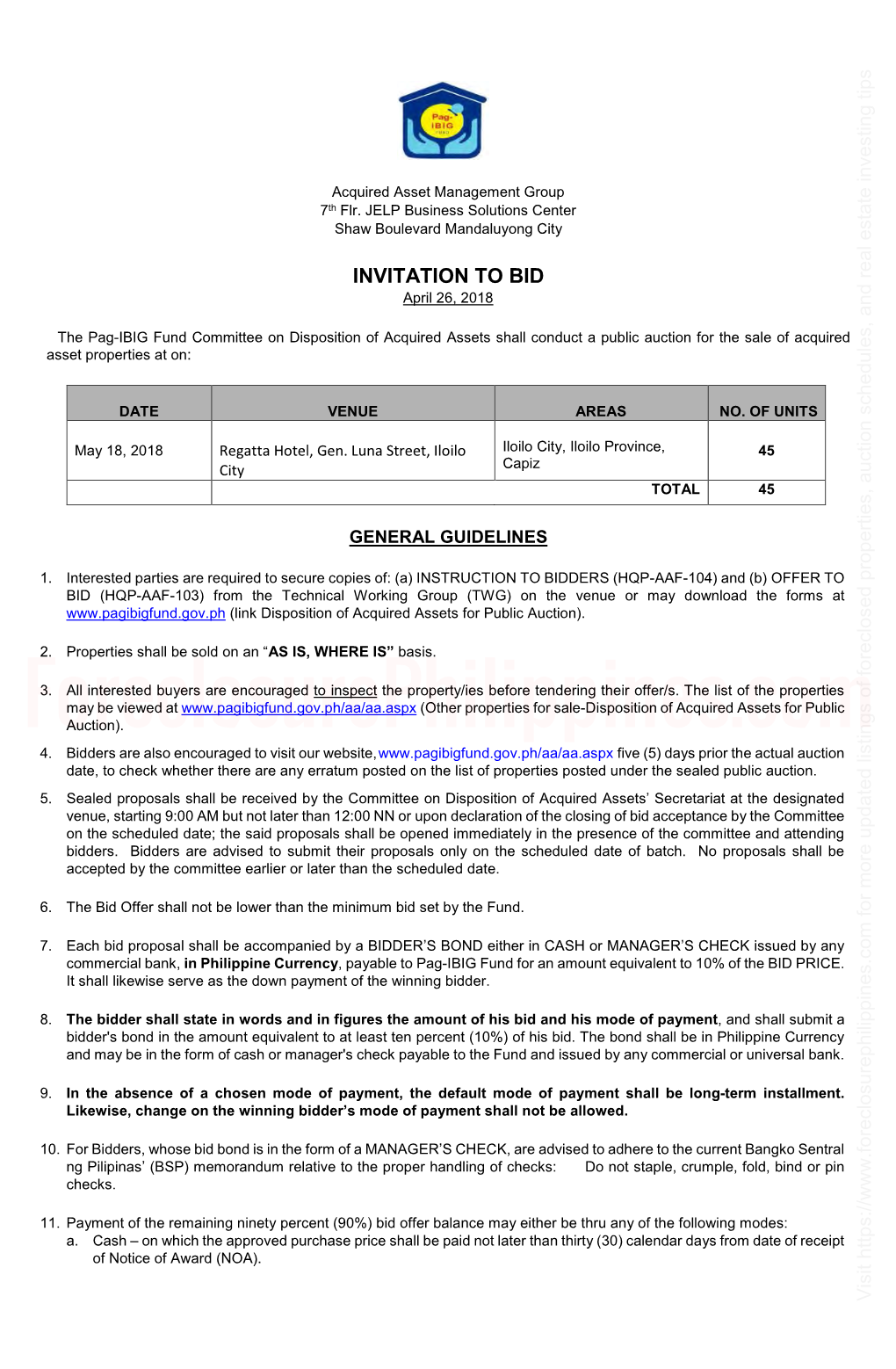 Foreclosurephilippines.Comauction)