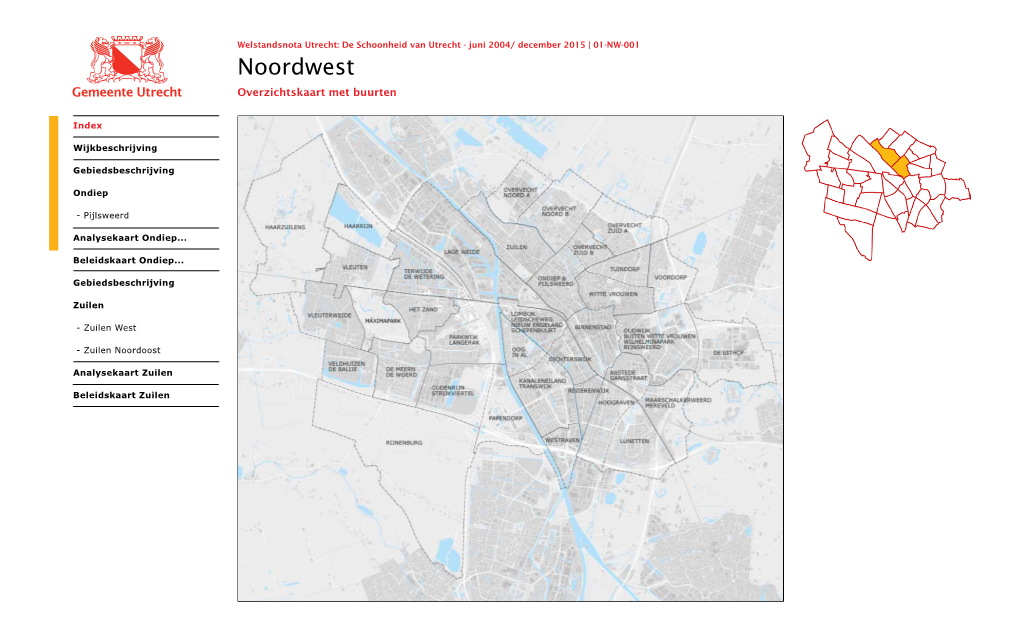 Welstandsnota Utrecht Noordwest