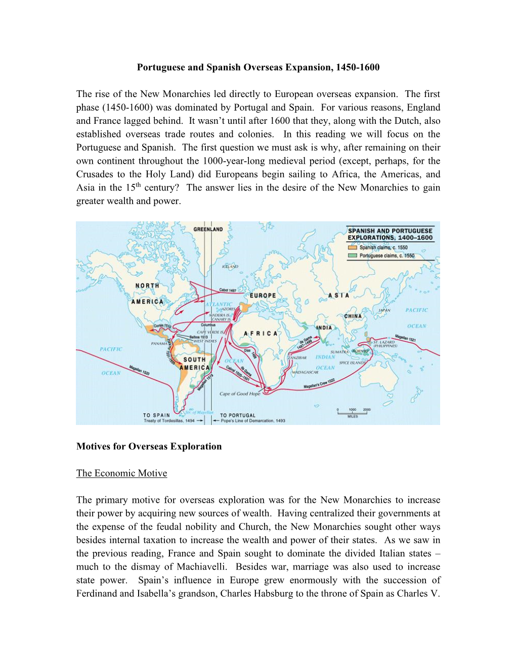 The Columbian Exchange