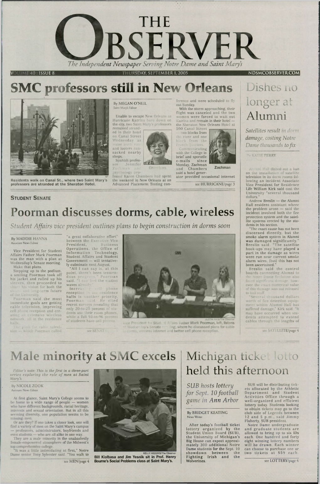 SMC Professors Still in New Orleans Dishes No