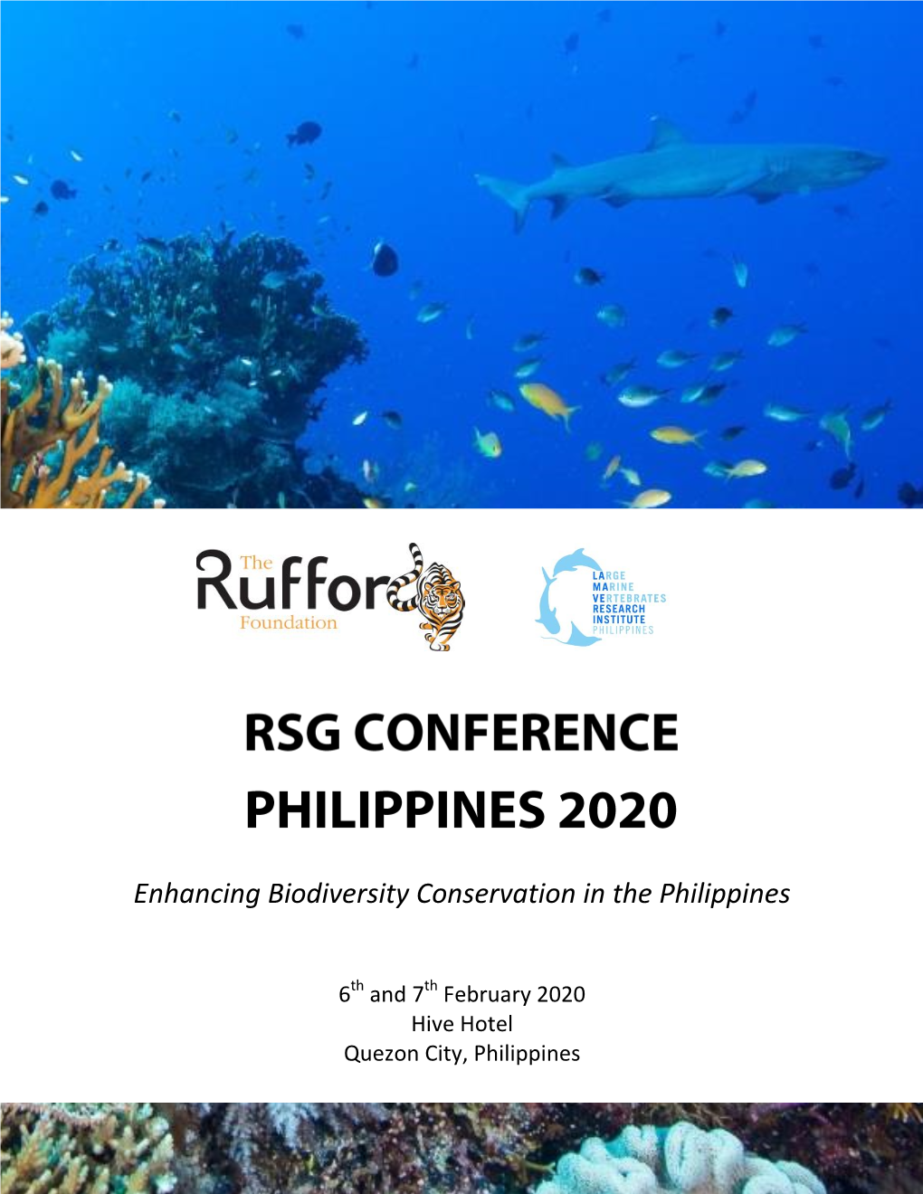 1St RSG Conference Philippines 2020