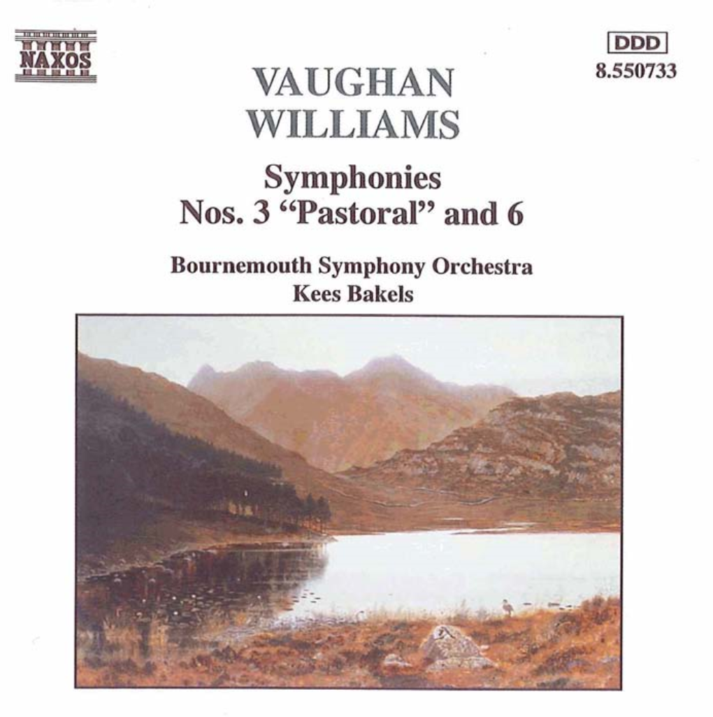 VAUGHAN WILLIAMS Symphonies Nos