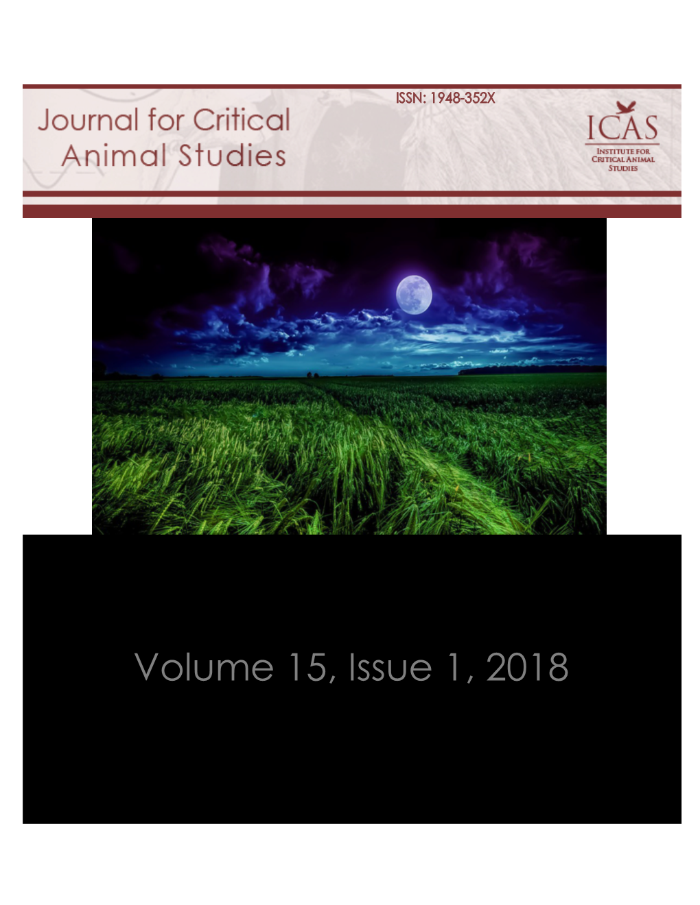 PDF – JCAS VOLUME 15, ISSUE 1, March 2018