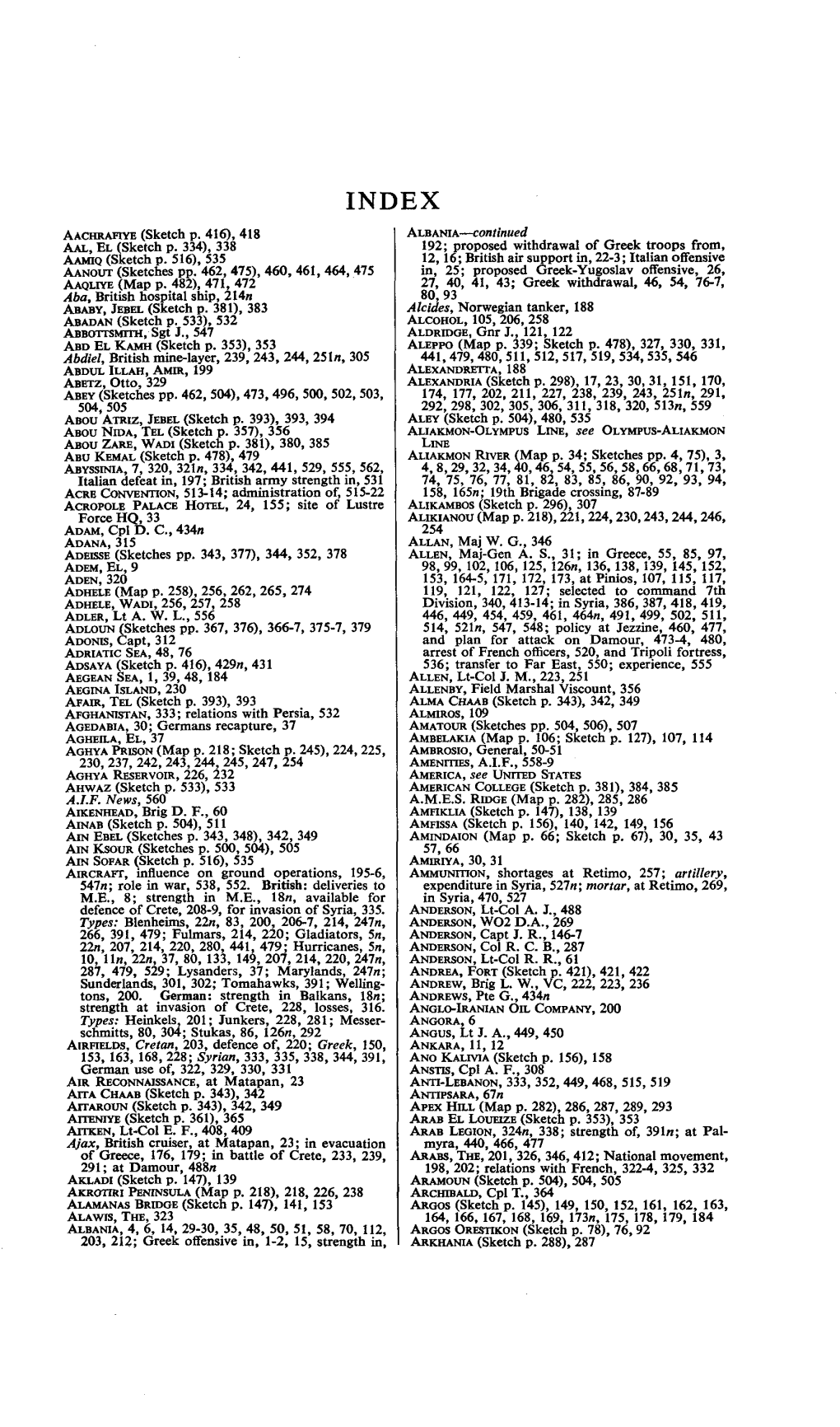 Sketch P . 334), 338 192 ; Proposed Withdrawal of Greek Troops from , AAMIQ (Sketch P