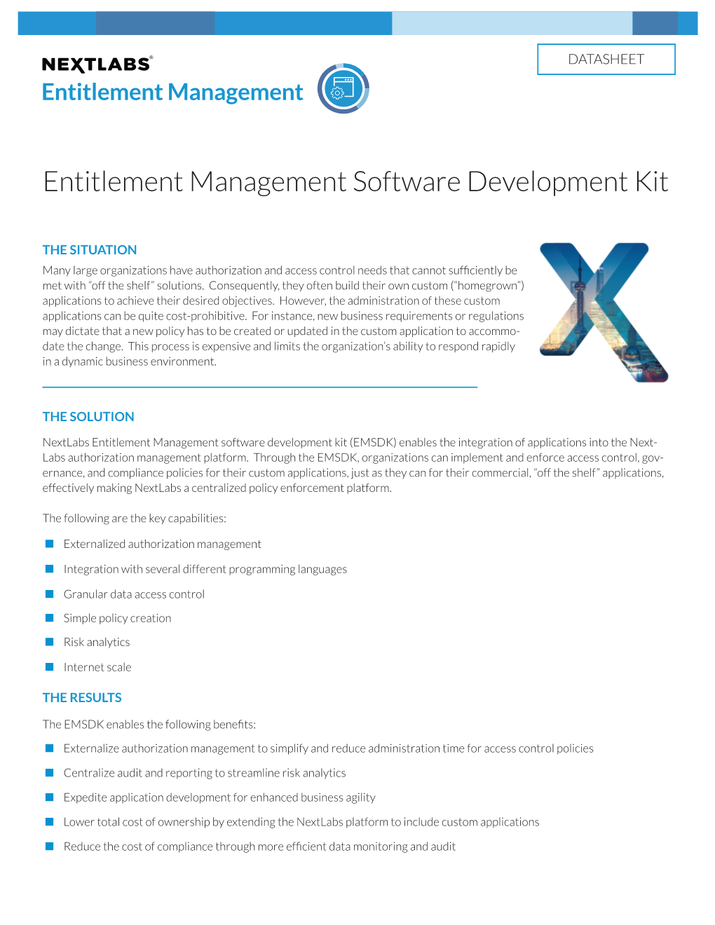 Entitlement Management Software Development Kit