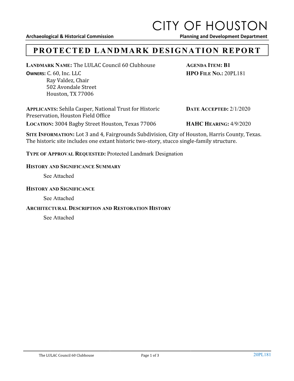 Development Plat Submittal Requirements