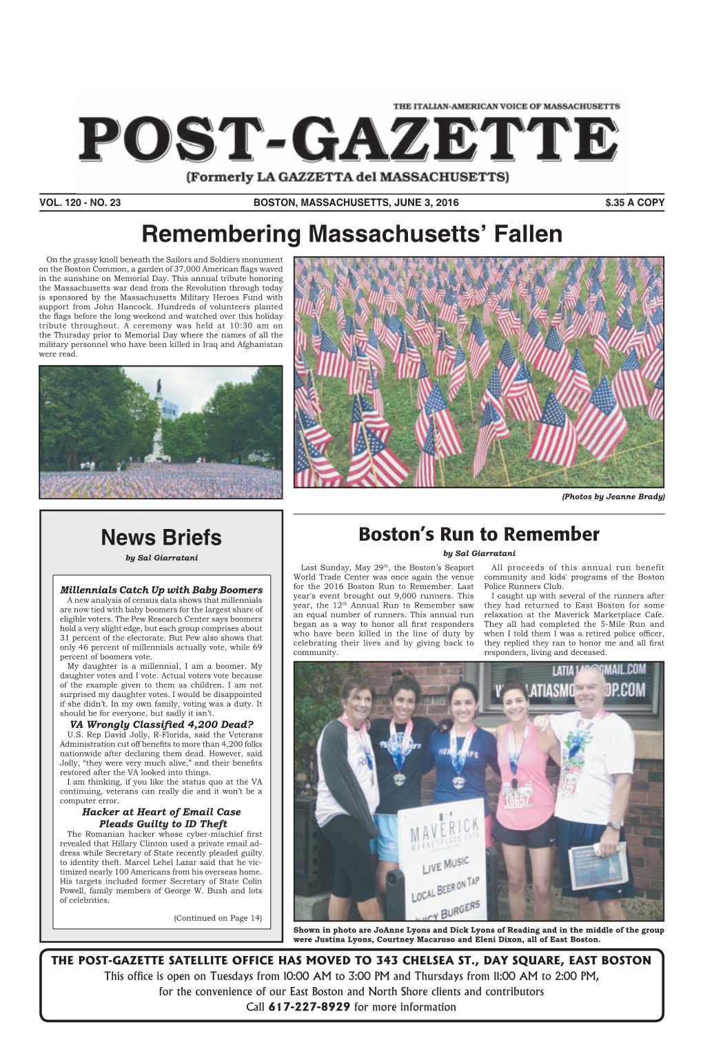 Remembering Massachusetts' Fallen