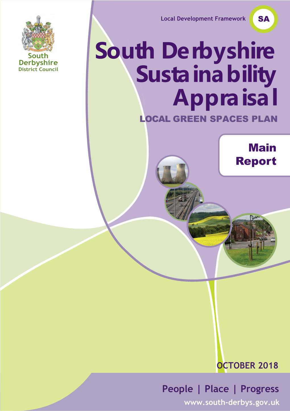 South Derbyshire Sustainability Appraisal Local Green Spaces Plan