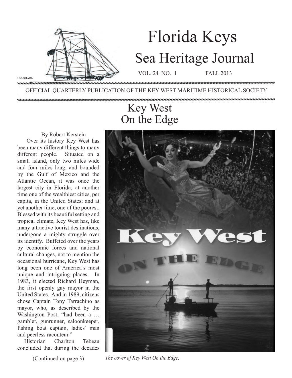 Florida Keys Sea Heritage Journal