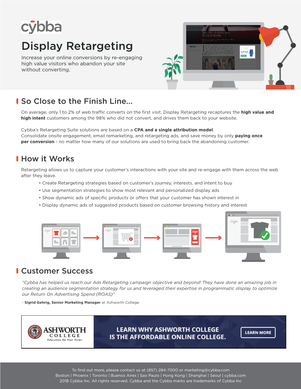 Display Retargeting Increase Your Online Conversions by Re-Engaging High Value Visitors Who Abandon Your Site Without Converting