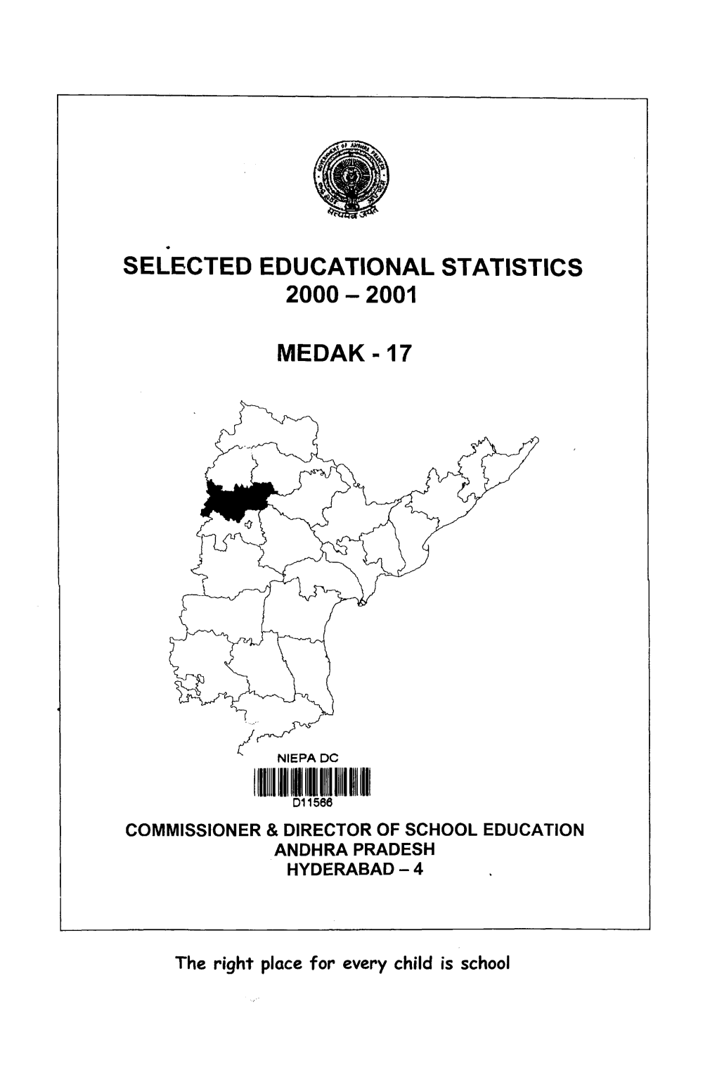 Selected Educational Statistics Medak-17