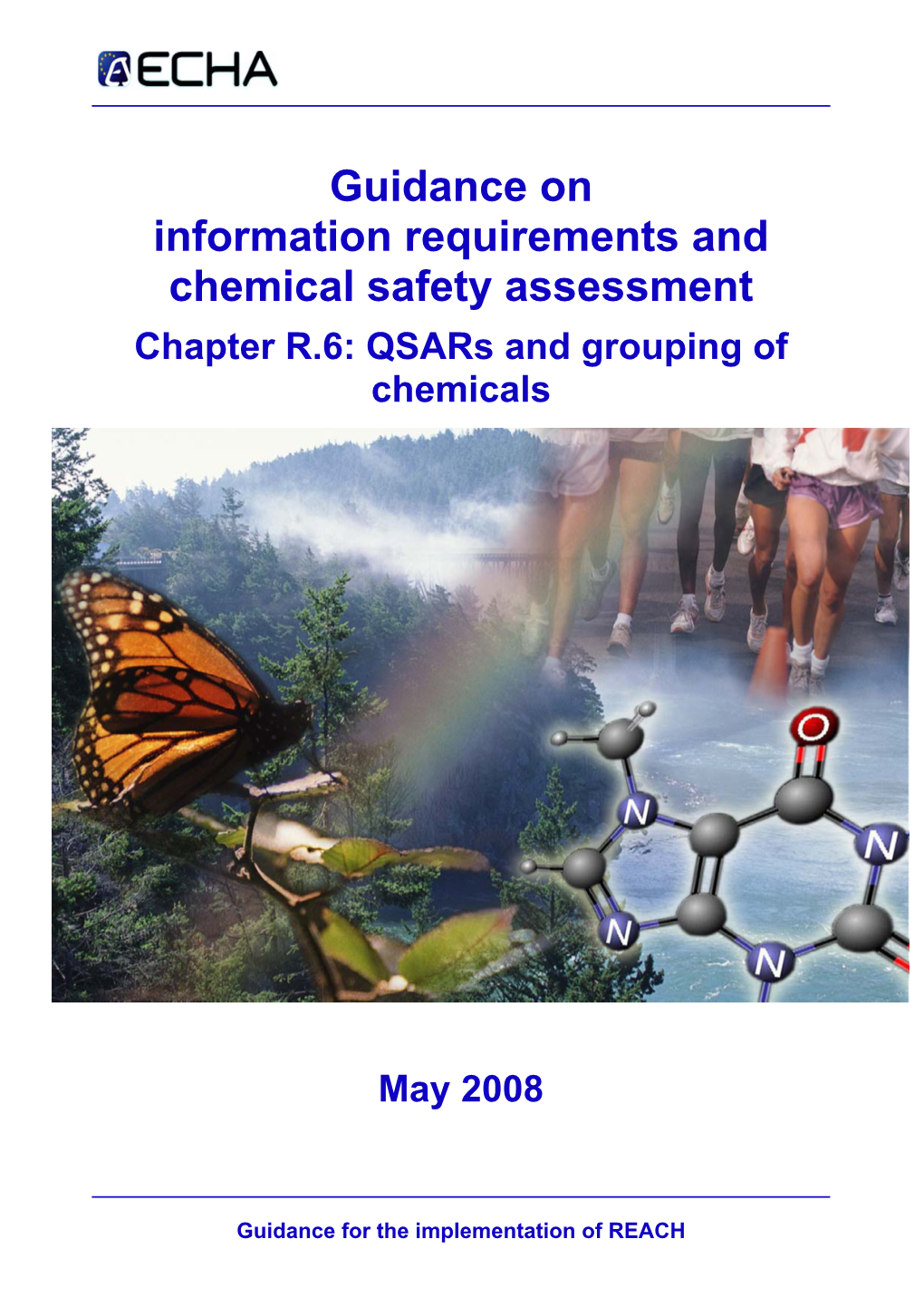 Guidance on Information Requirements and Chemical Safety Assessment Chapter R.6: Qsars and Grouping of Chemicals