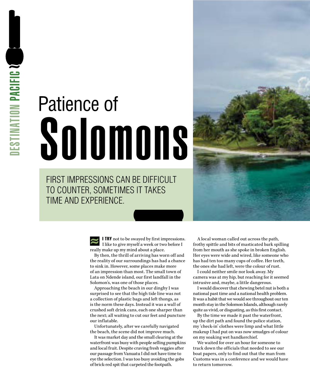 Patience of Solomons