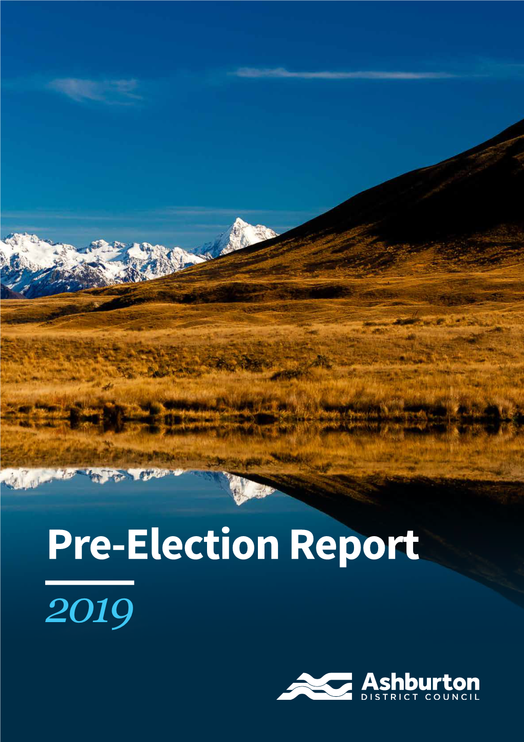 Pre-Election Report 2019 Contents 3 Message from the Chief Executive