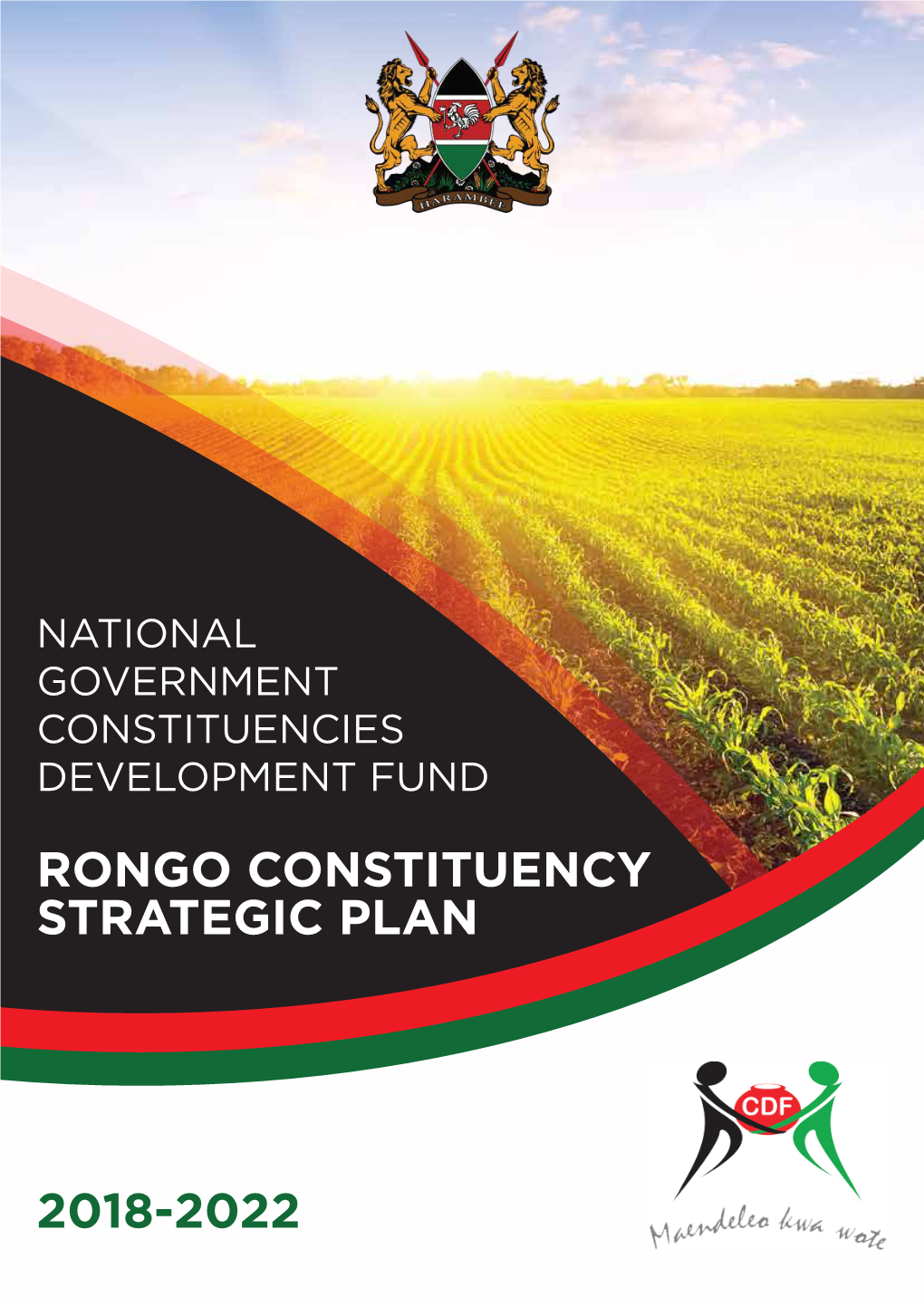 Final Rongo CDF Strategic Plan Final 03 Copy