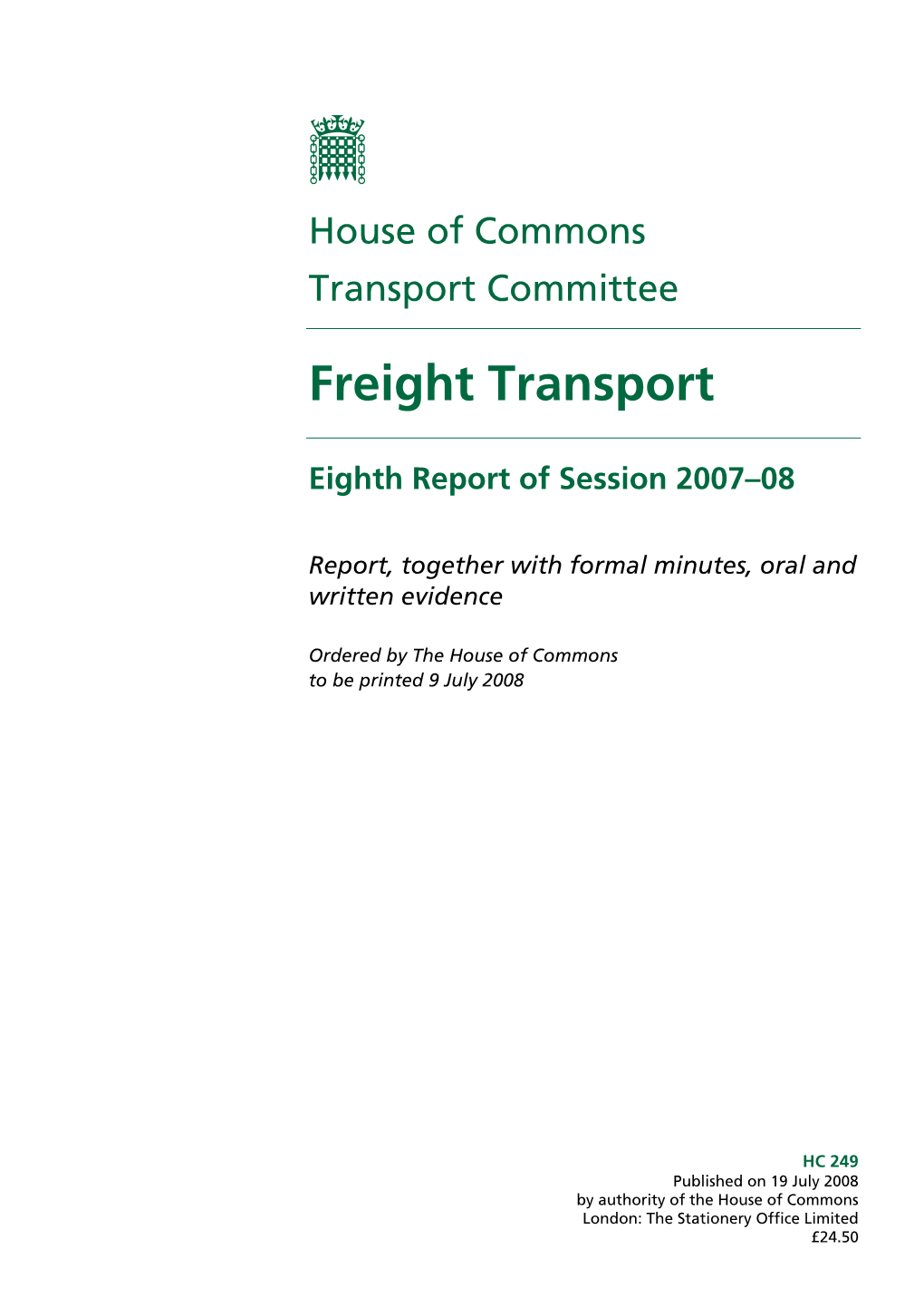 Freight Transport