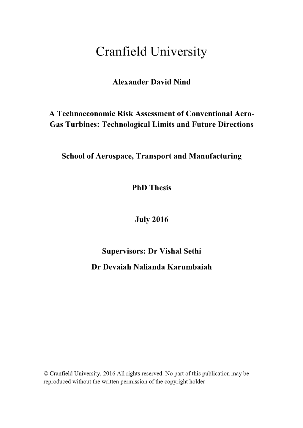 Gas Turbines: Technological Limits and Future Directions