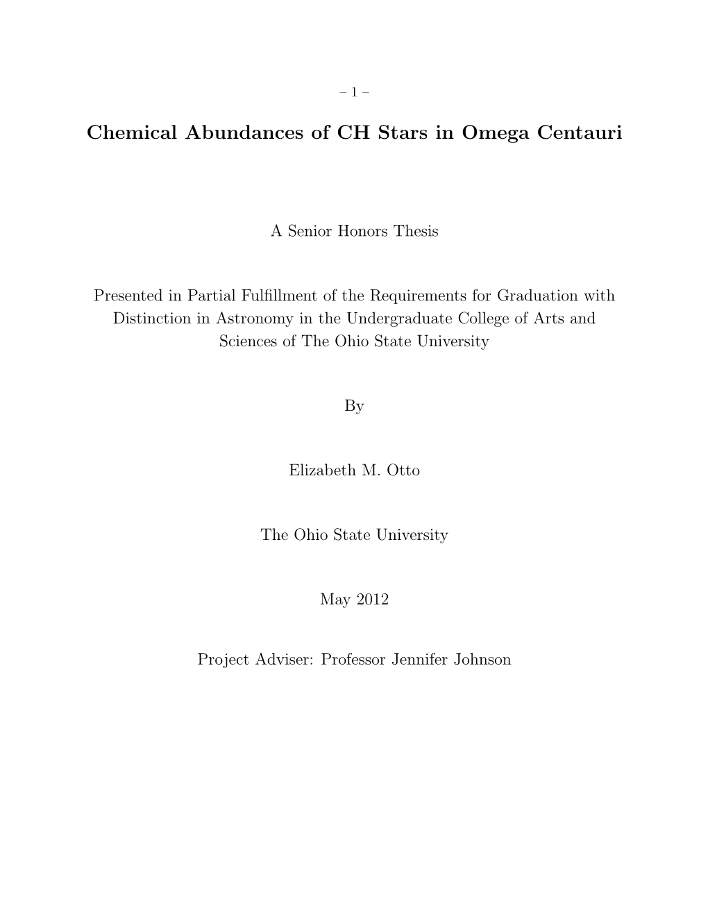 Chemical Abundances of CH Stars in Omega Centauri