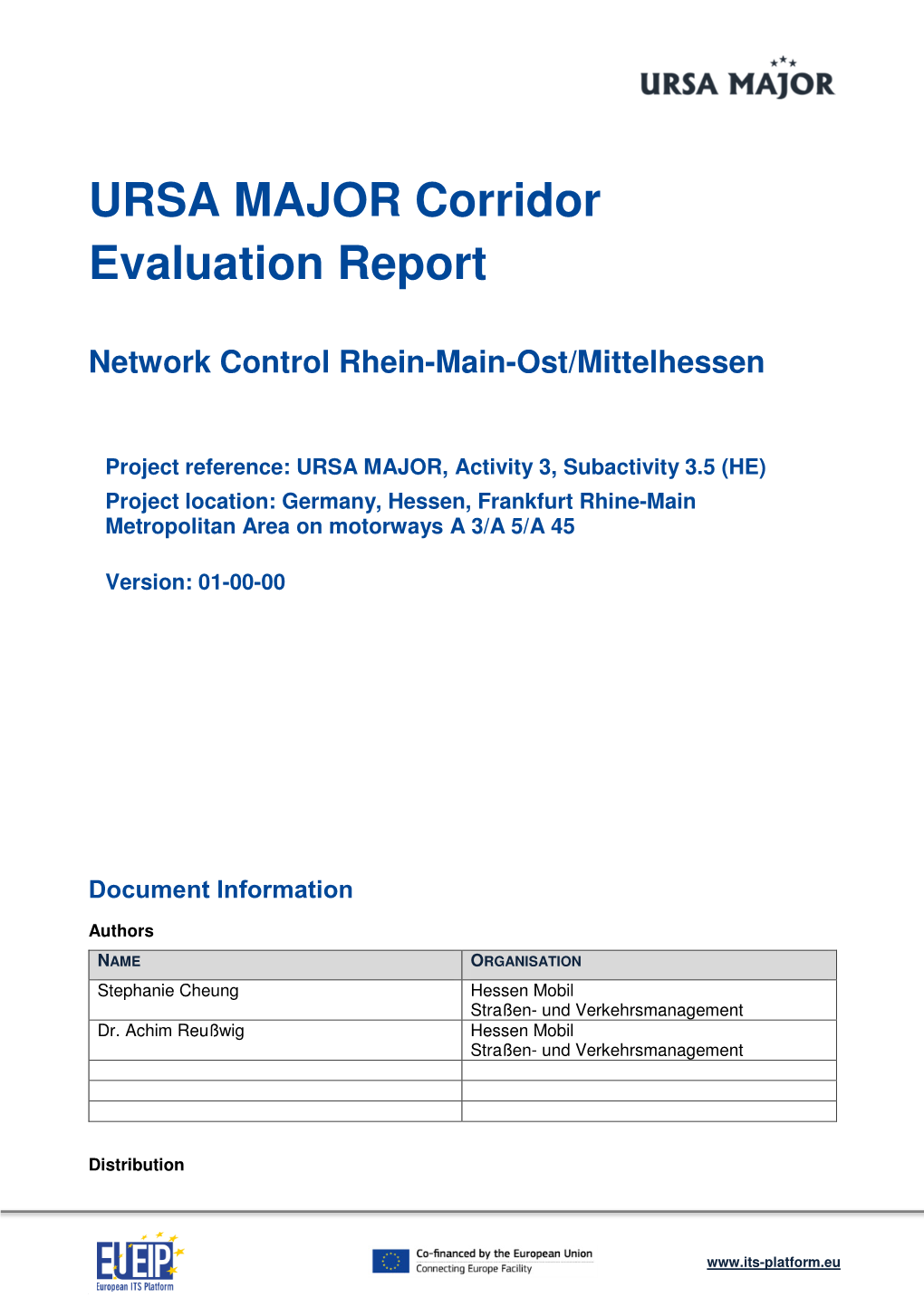 Ursa Major DE 3.5 Network Control Rhein-Main-Ost Mittelhessen