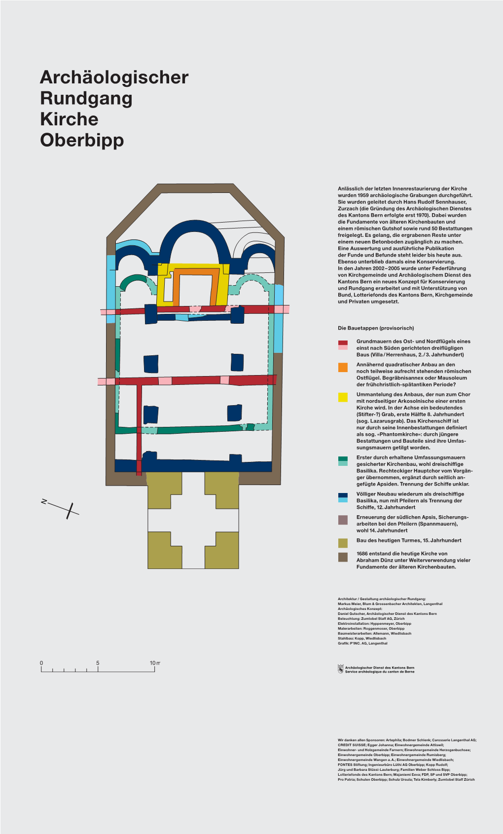 Tafel Oberbipp Kirche