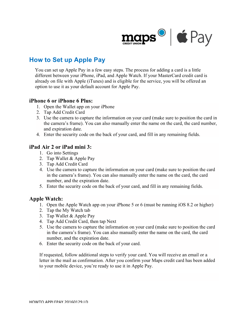 How to Set up Apple Pay You Can Set up Apple Pay in a Few Easy Steps