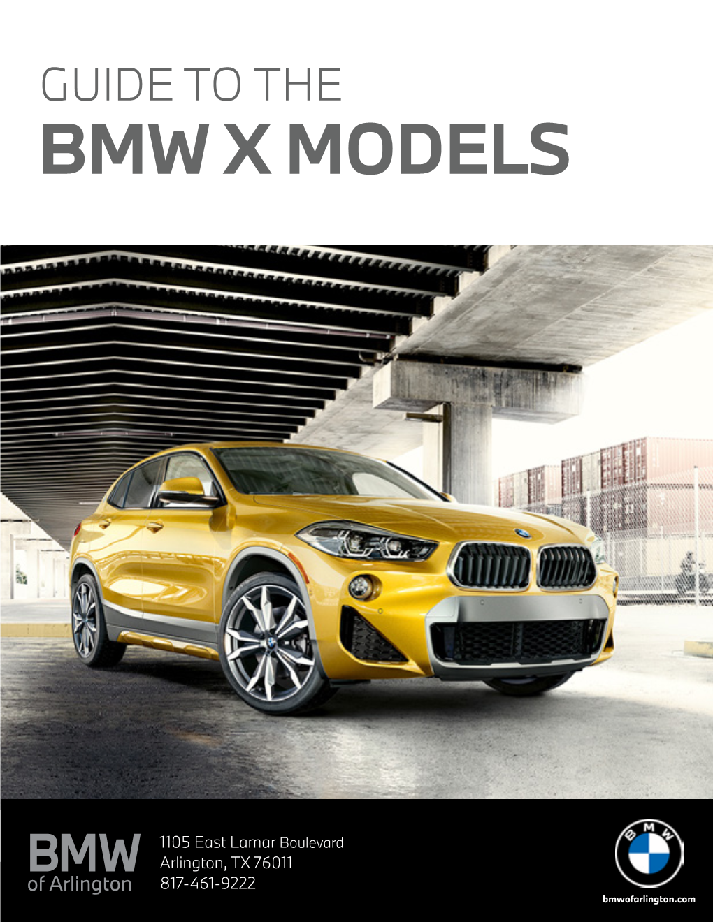 Bmw X Models