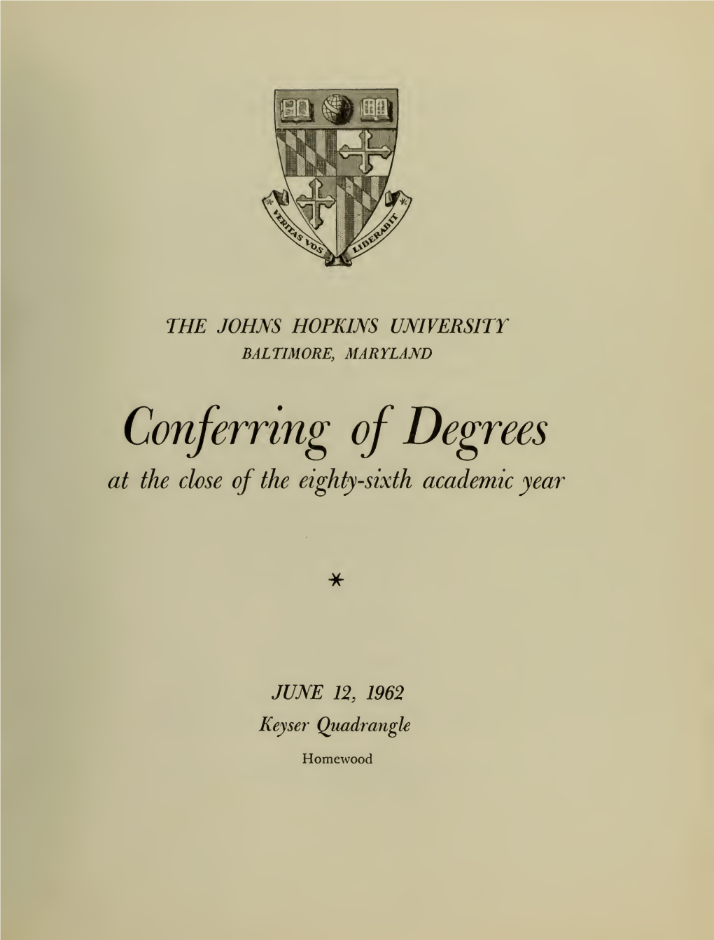 Commencement 1961-1970